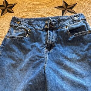 Stylish High Rise Blue Women's Jeans